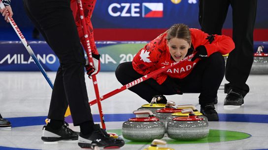 Lock in, everyone. It's curling time. (featured). Photo by Jennifer Lorenzini/Reuters via Imagn Images